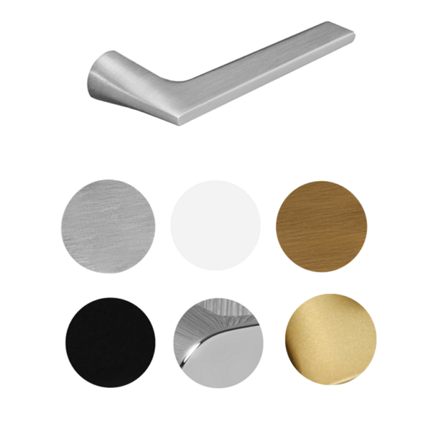 Maniglia Lieve Collezione Nuda Senza Rosetta varie finiture | Verum Italy